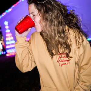 Happy Fuckin' Holidays [Unisex Pullover Hoodie]