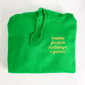 Happy Fuckin' Holidays [Unisex Pullover Hoodie]