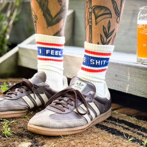 I Feel Like Shit [Retro Crew Socks]