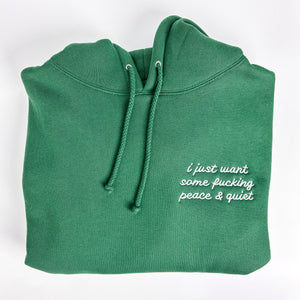 Peace & Quiet [Unisex Pullover Hoodie]