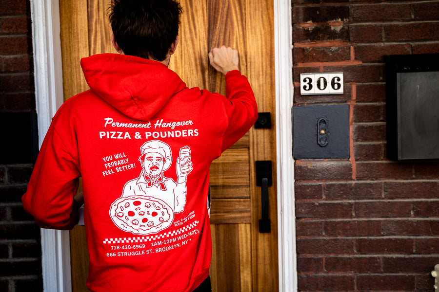 Pizza & Pounders [Pullover Hoodie]