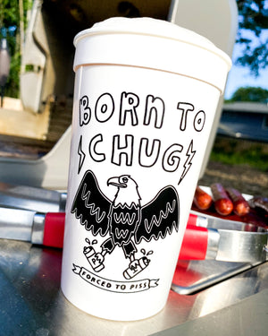 Born to Chug [2-Pack, 22 oz]