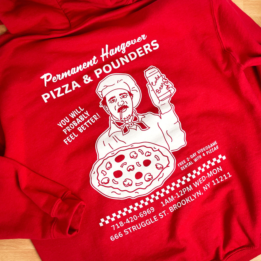 Pizza & Pounders [Pullover Hoodie]